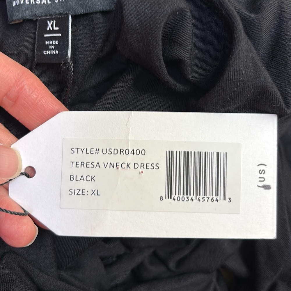 NWT Universal Standard Women's Plus Teresa Liquid Jersey V-Neck Dress Size 4X - Picture 14 of 15